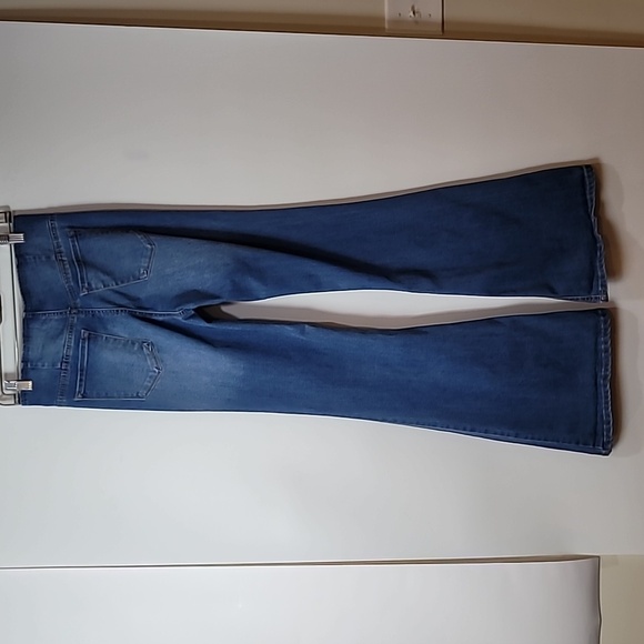 🟣C'ESTI TOI BLACK LABEL JEANS ~ FIT & FLARE HIGH-RISE JEANS - Picture 6 of 11